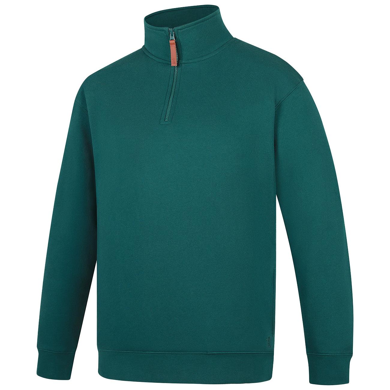 PILBARA MENS FOREST CLASSIC 1/4 ZIP JUMPER-Ranges Country