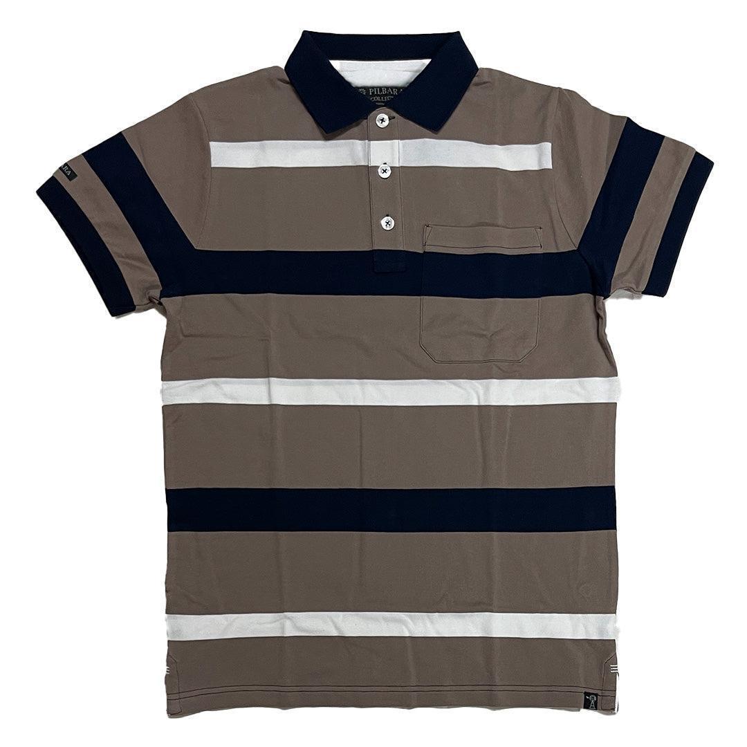 PILBARA MENS POCKET POLO-Ranges Country