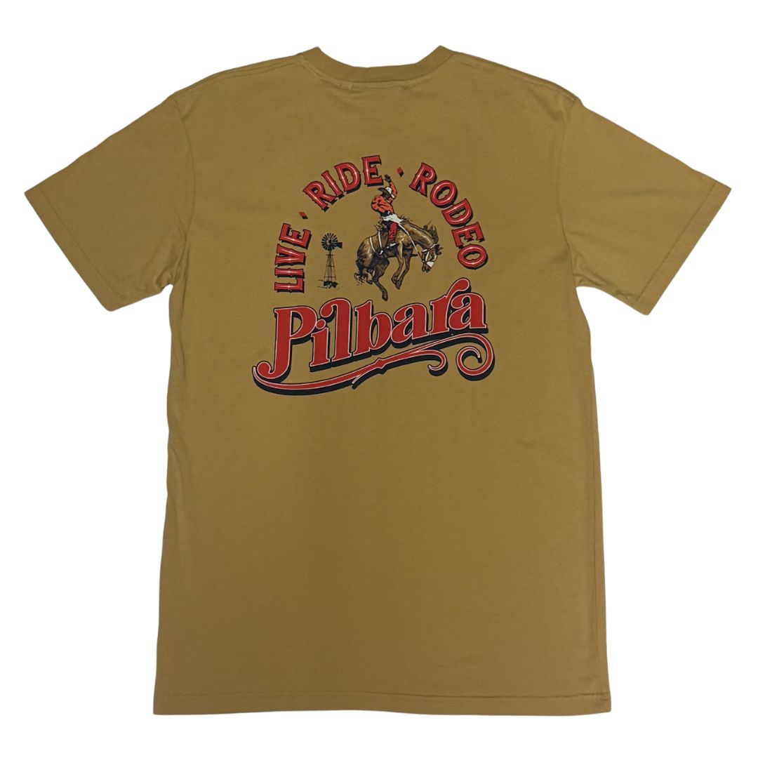 PILBARA MENS RODEO TEE-Ranges Country