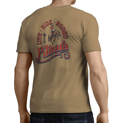 PILBARA MENS RODEO TEE-Ranges Country
