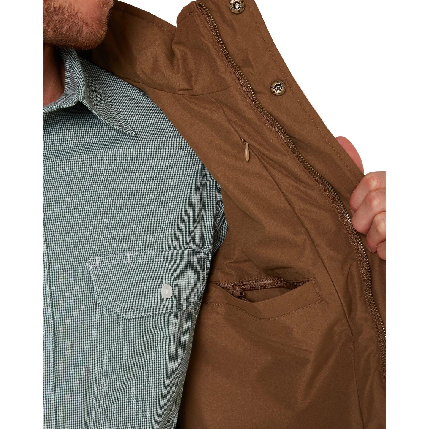PILBARA MENS WHISKY-ALPINE TWO TONE VEST