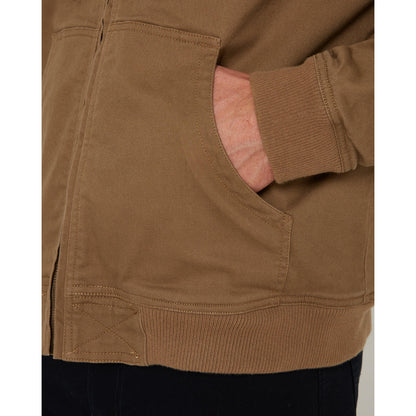 PILBARA MENS WHISKY SHERPA BOMBER JACKET