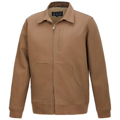 PILBARA MENS WHISKY SHERPA BOMBER JACKET