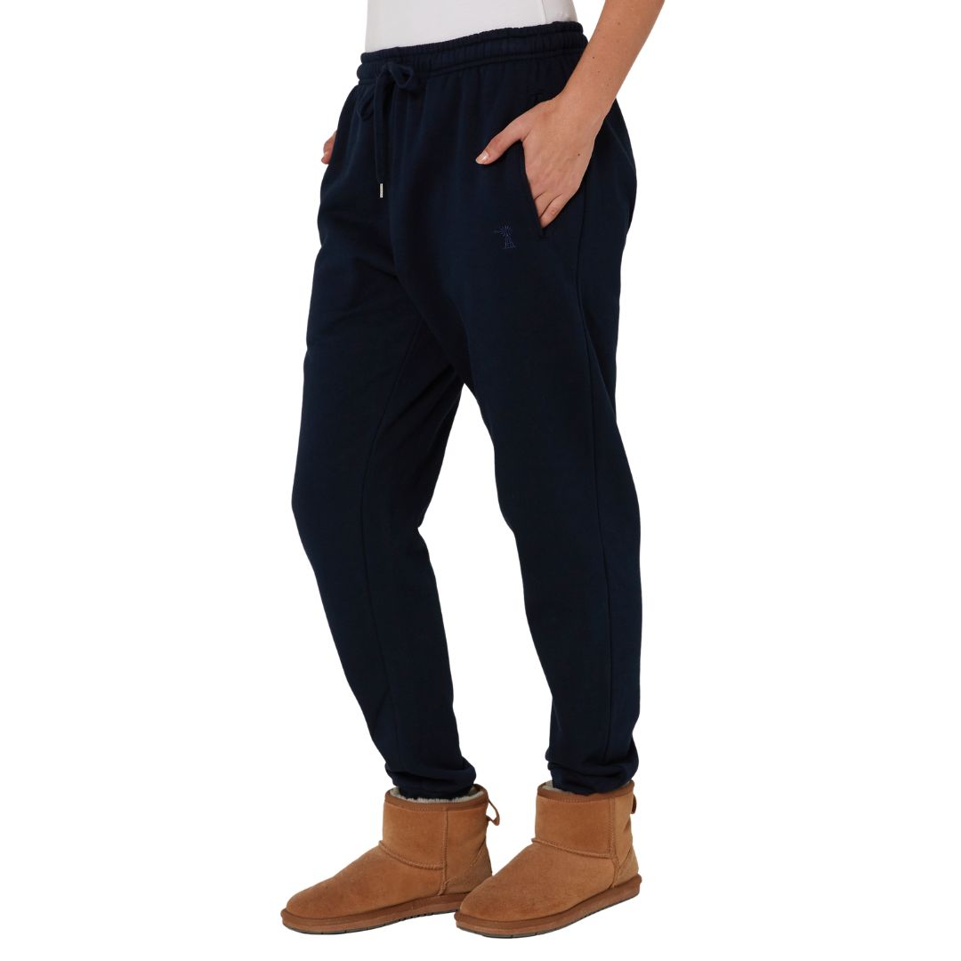 PILBARA UNISEX FRENCH NAVY FLEECE TRACK PANTS-Ranges Country