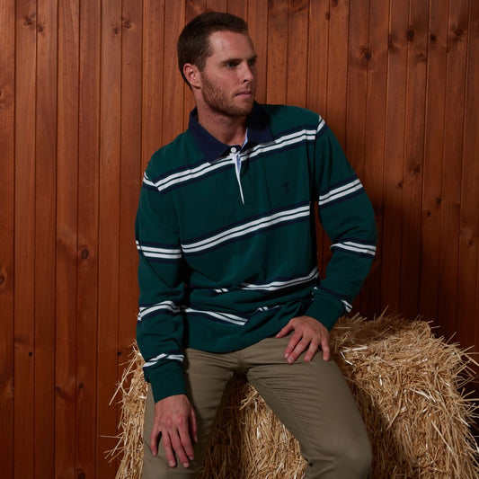 PILBARA UNISEX STRIPE JERSEY RUGBY