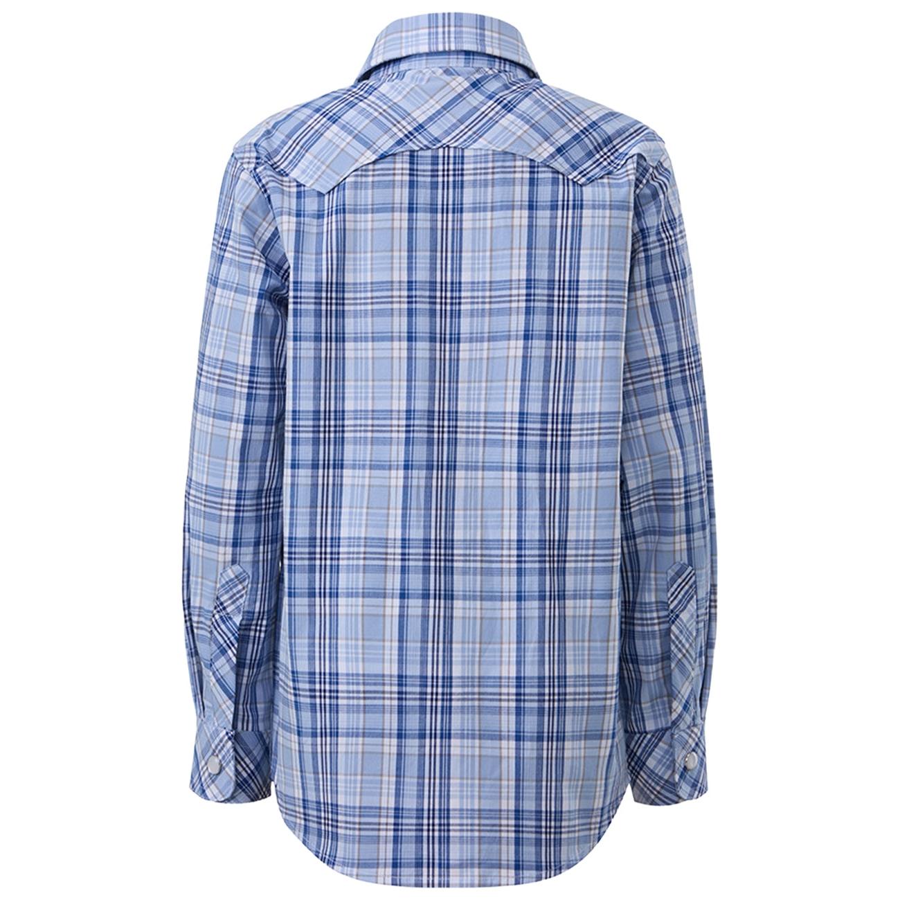 PILBARA WESTERN KIDS SNAP BUTTON SHIRT