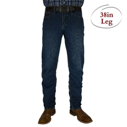 PILBARA WESTERN MENS BRAHMAN JEANS (38 LEG)-Ranges Country