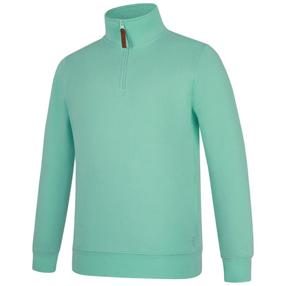 PILBARA WOMENS BEACH GLASS CLASSIC 1/4 ZIP JUMPER