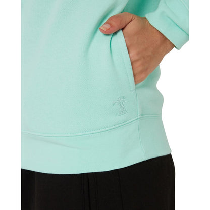 PILBARA WOMENS BEACH GLASS CLASSIC 1/4 ZIP JUMPER