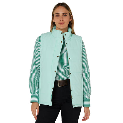 PILBARA WOMENS BEACH GLASS PADDED VEST