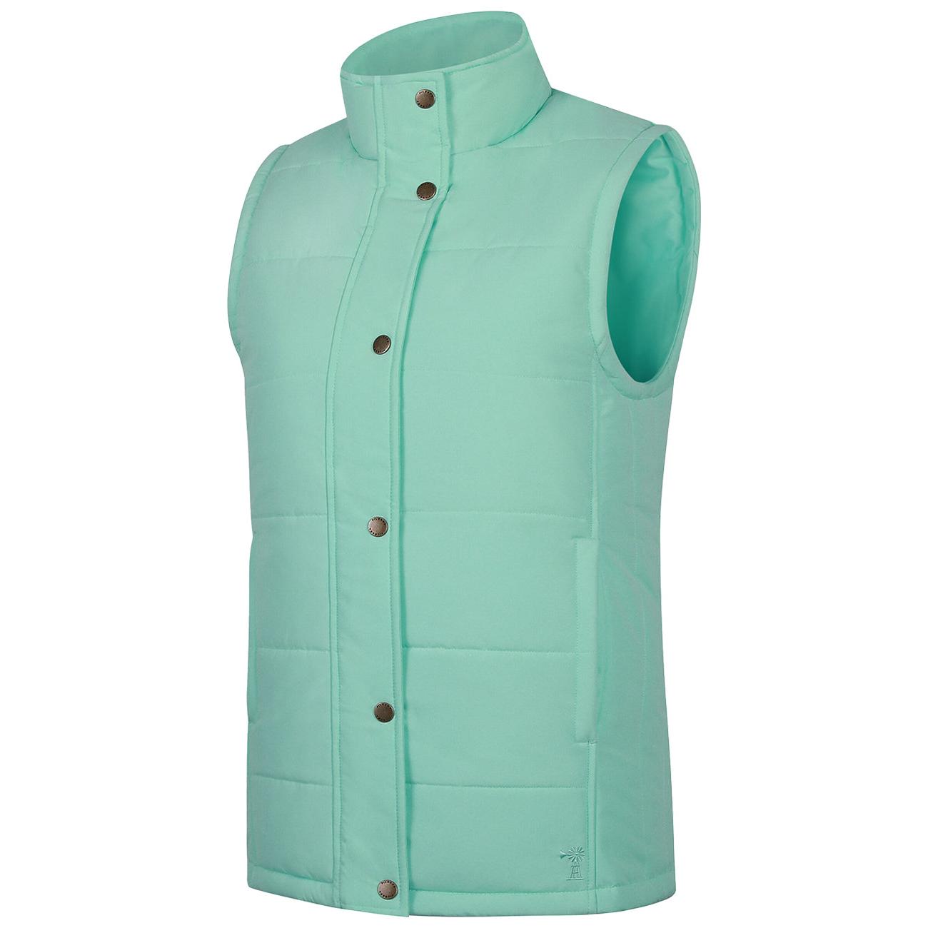 PILBARA WOMENS BEACH GLASS PADDED VEST