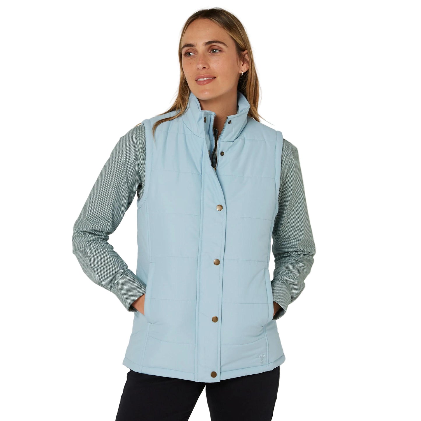 PILBARA WOMENS CERULEAN PADDED VEST
