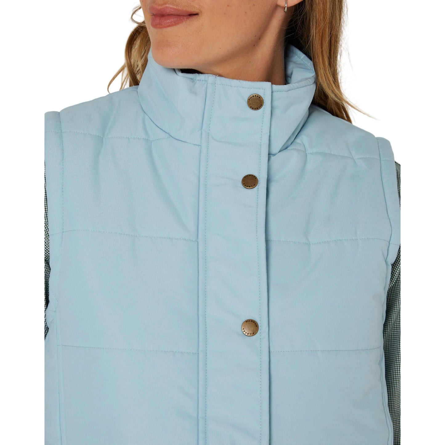 PILBARA WOMENS CERULEAN PADDED VEST