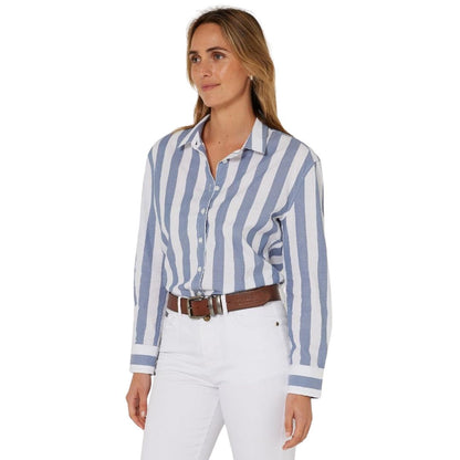 PILBARA WOMENS CLASSIC COTTON SHIRT-Ranges Country