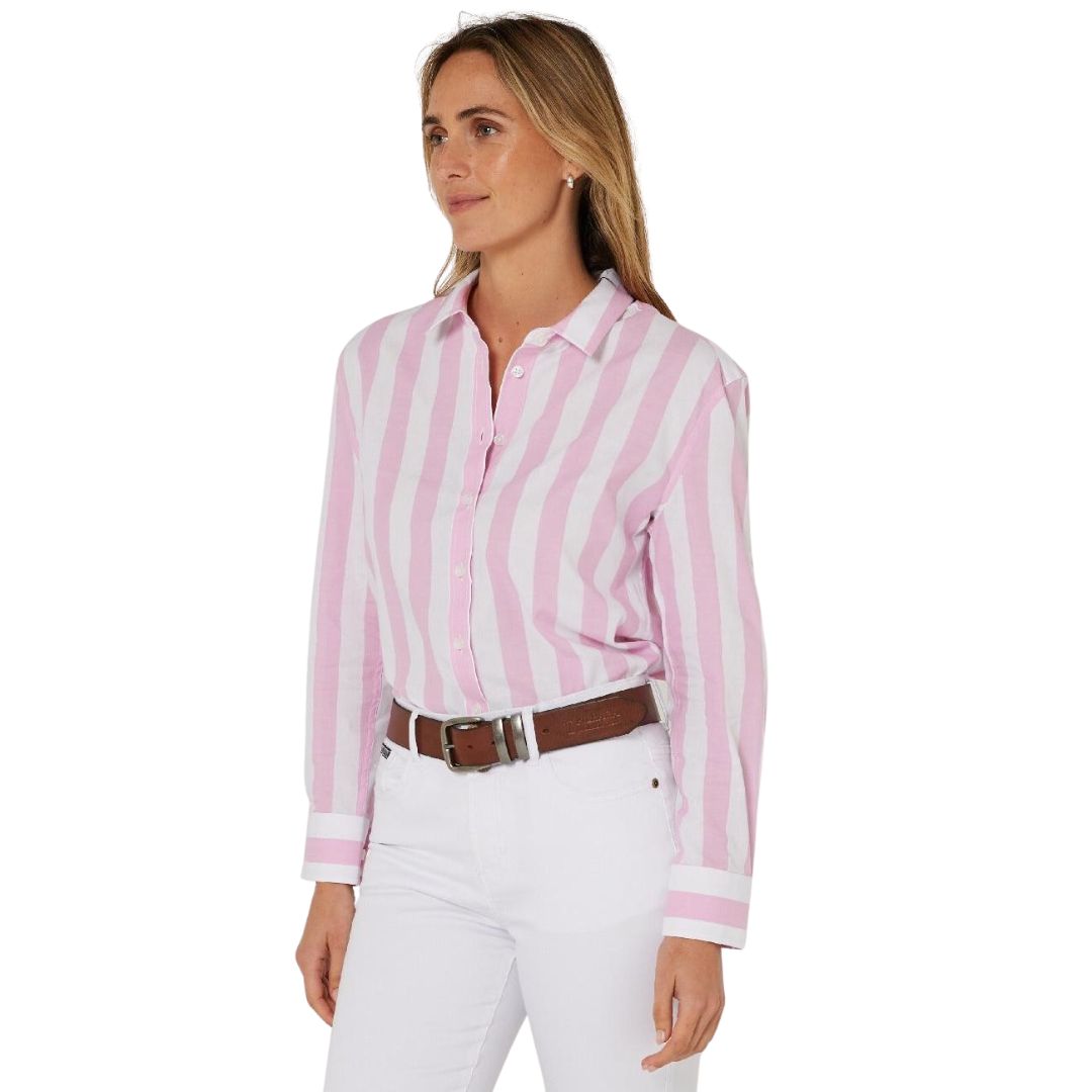 PILBARA WOMENS CLASSIC COTTON SHIRT-Ranges Country