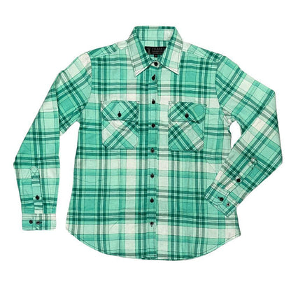 PILBARA WOMENS FULL BUTTON FLANNELETTE SHIRT-Ranges Country