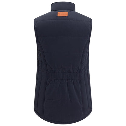 PILBARA WOMENS INK NAVY PADDED VEST