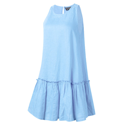 PILBARA WOMENS LINEN SUN DRESS-Ranges Country