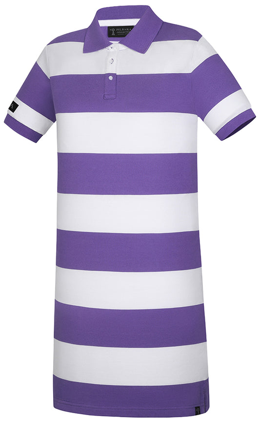 PILBARA WOMENS MADELINE CLASSIC COTTON POLO DRESS