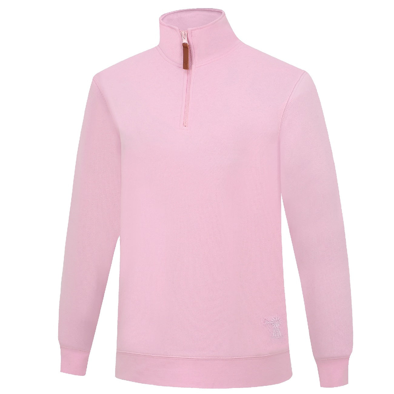 PILBARA WOMENS PINK CLASSIC 1/4 ZIP JUMPER-Ranges Country