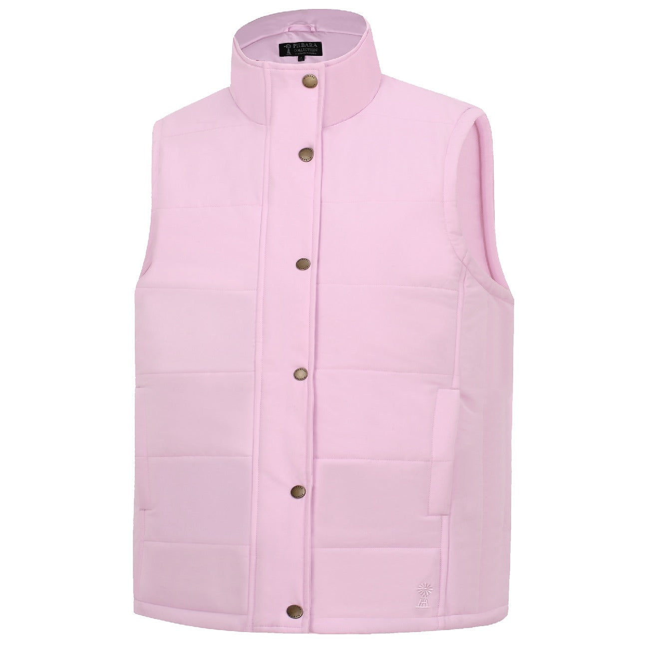PILBARA WOMENS PINK PADDED VEST-Ranges Country