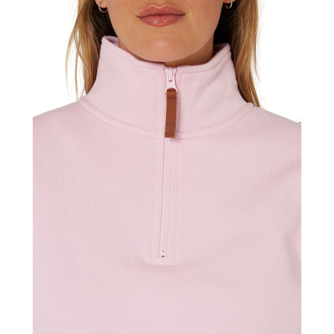 PILBARA WOMENS PIROUETTE CLASSIC 1/4 ZIP JUMPER