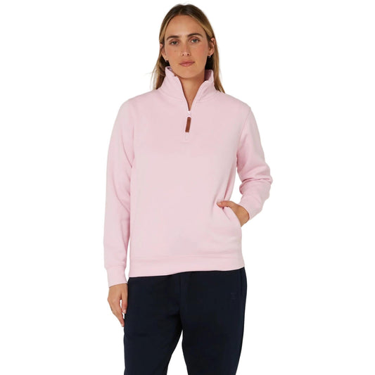 PILBARA WOMENS PIROUETTE CLASSIC 1/4 ZIP JUMPER-Ranges Country