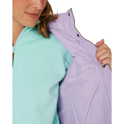 PILBARA WOMENS PURPLE ROSE PADDED VEST