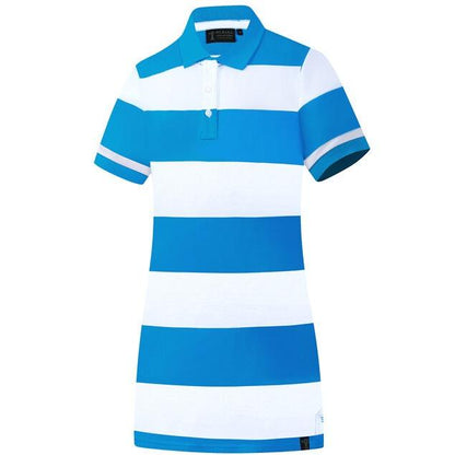 PILBARA WOMENS STRIPED POLO DRESS-Ranges Country