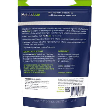 POSEIDON METABOLIZE SATCHEL 180g