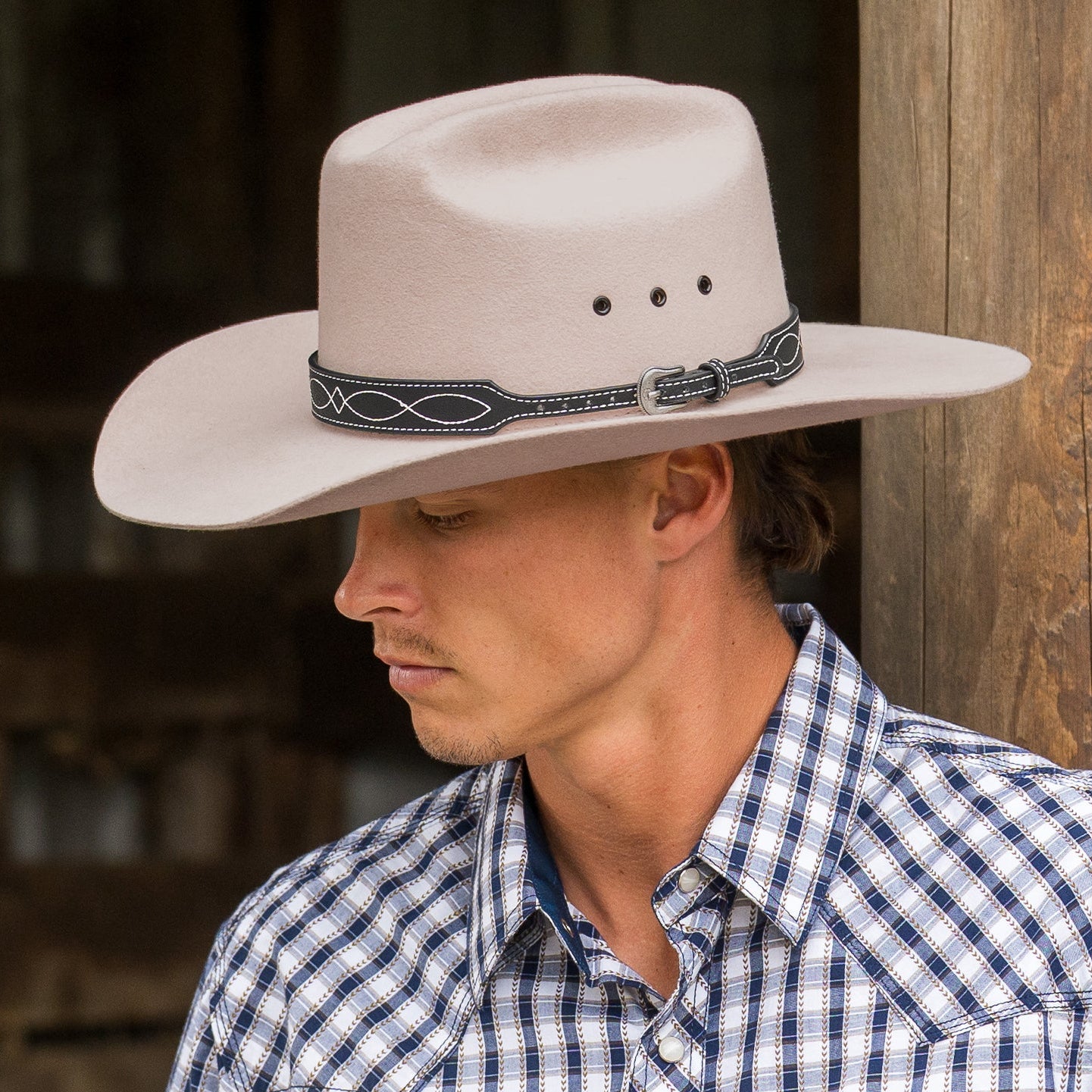 PURE WESTERN AINSLEIGH HAT BAND