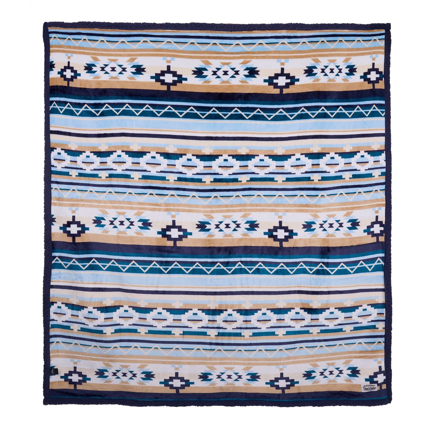 PURE WESTERN AZTEC PRINT SNUGGLE RUG