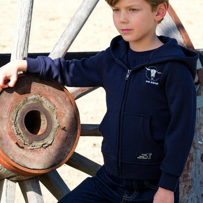 PURE WESTERN BOYS CARL ZIP HOODY