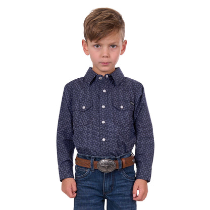 PURE WESTERN BOYS JETT SHIRT-Ranges Country