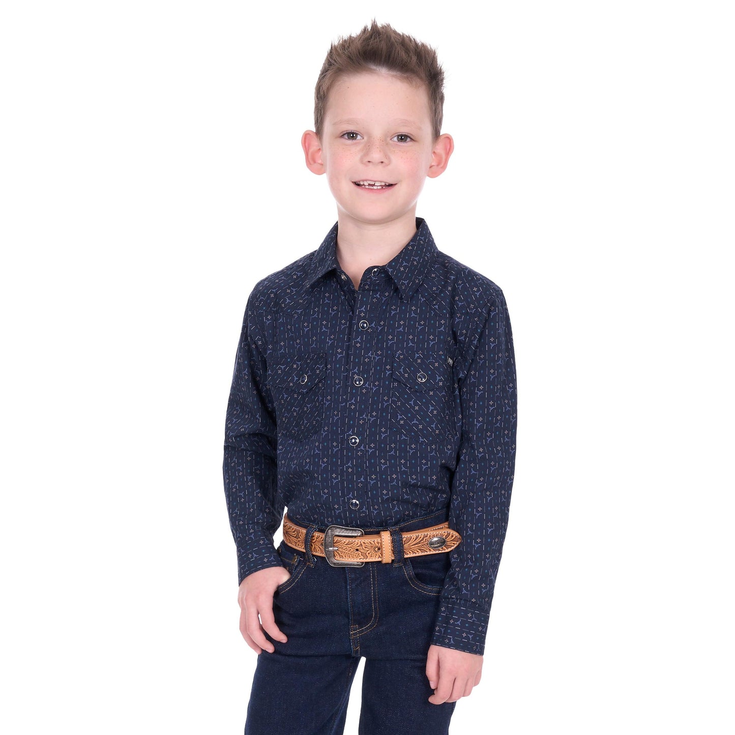 PURE WESTERN BOYS MARC SHIRT