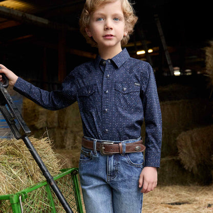 PURE WESTERN BOYS MARC SHIRT-Ranges Country
