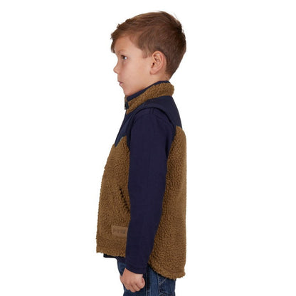 PURE WESTERN BOYS MARTIN REVERSIBLE VEST