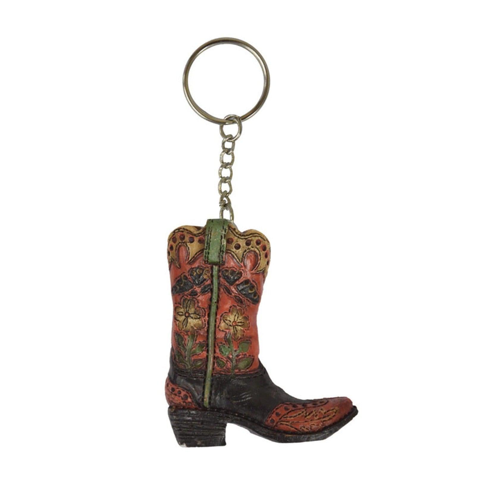 PURE WESTERN BUTTERFLY BOOT KEY RING-Ranges Country