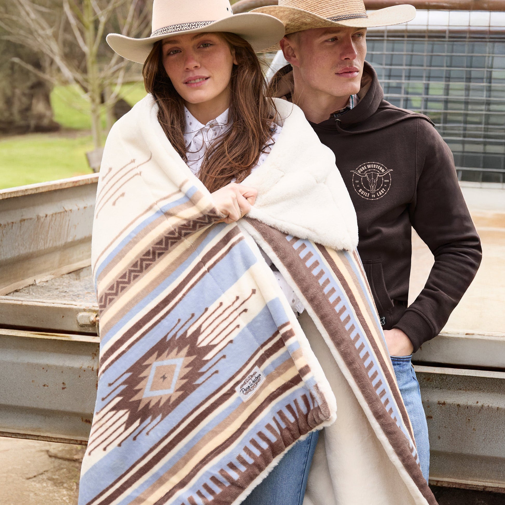 PURE WESTERN ELLERY BLANKET-Ranges Country