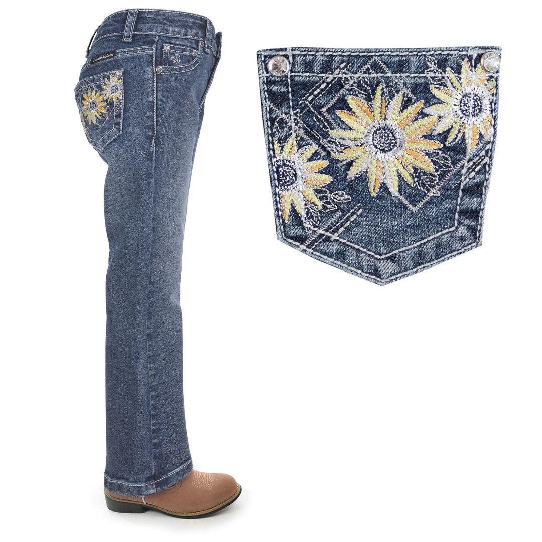 PURE WESTERN GIRLS AMY BOOT CUT JEANS-Ranges Country