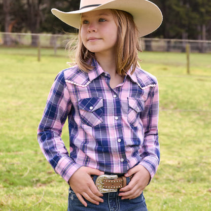 PURE WESTERN GIRLS ARLEEN SHIRT-Ranges Country