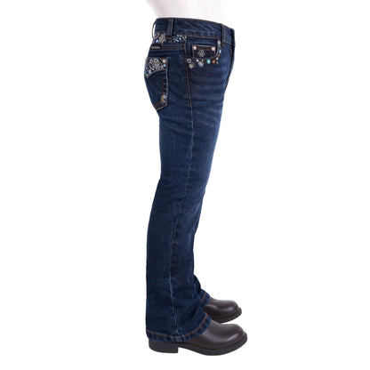 PURE WESTERN GIRLS BLOSSOM BOOT CUT JEANS