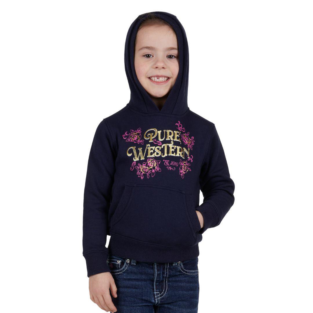 PURE WESTERN GIRLS BRANDY HOODY-Ranges Country