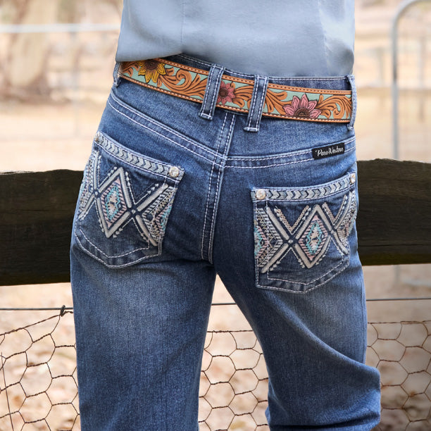 PURE WESTERN GIRLS PAM BOOT CUT JEANS