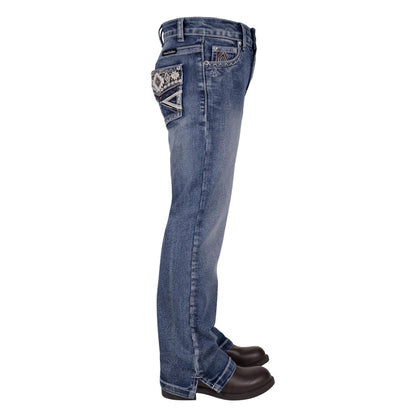 PURE WESTERN GIRLS RUE STRAIGHT LEG JEANS