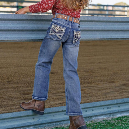 PURE WESTERN GIRLS RUE STRAIGHT LEG JEANS-Ranges Country