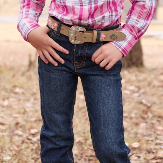 PURE WESTERN GIRLS SAM BOOT CUT JEANS