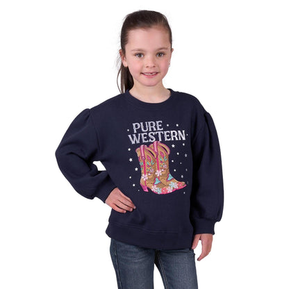PURE WESTERN GIRLS SIENNA CREW JUMPER