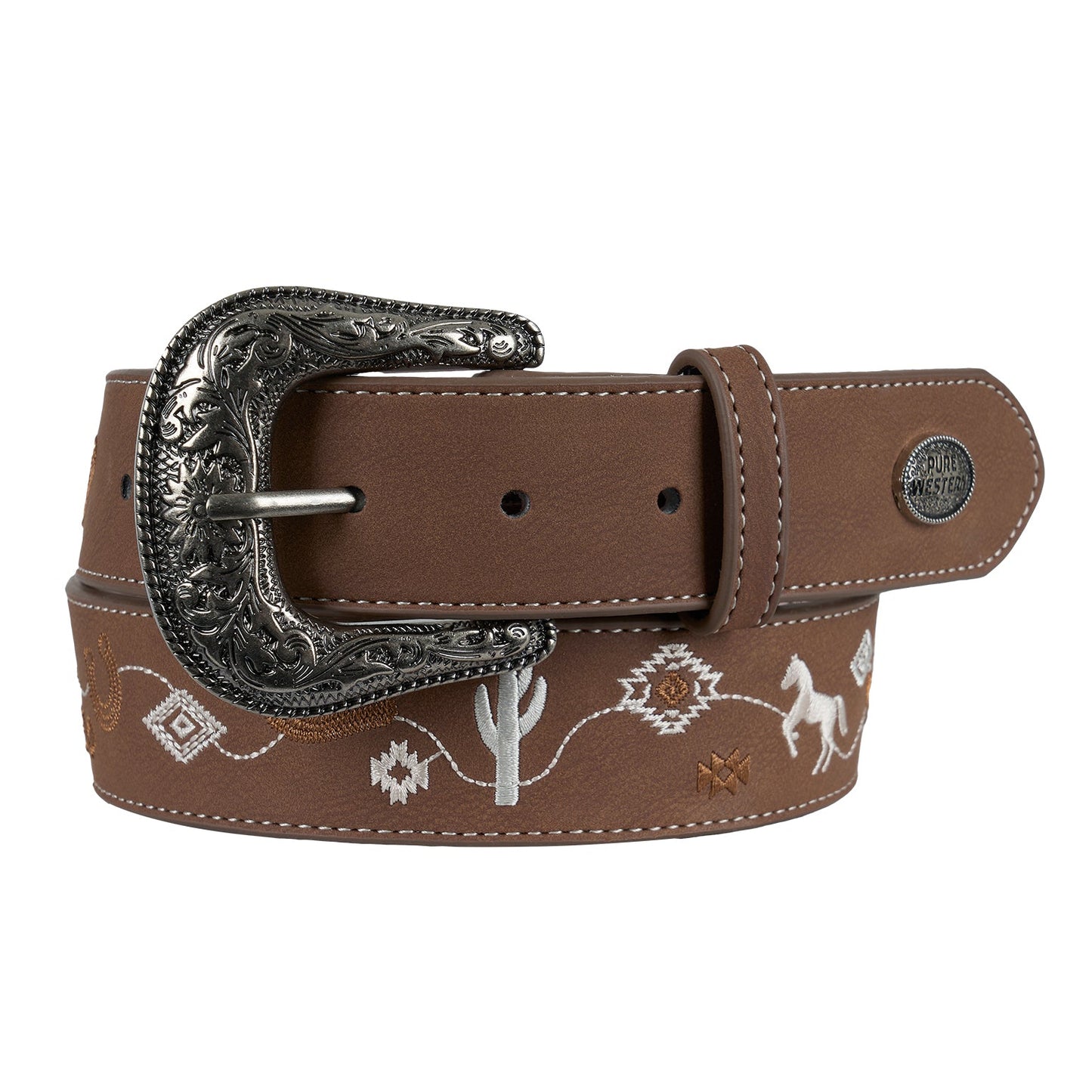 PURE WESTERN HALLIE BELT-Ranges Country