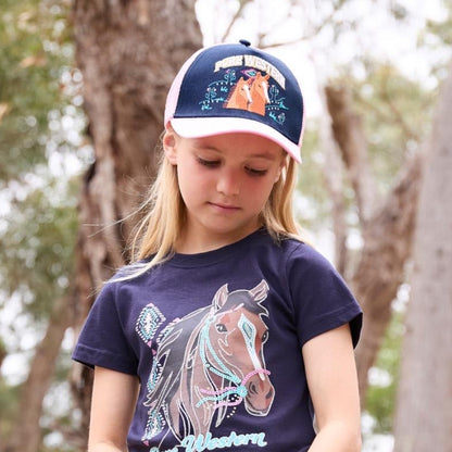 PURE WESTERN KIDS ALESIA TRUCKER CAP